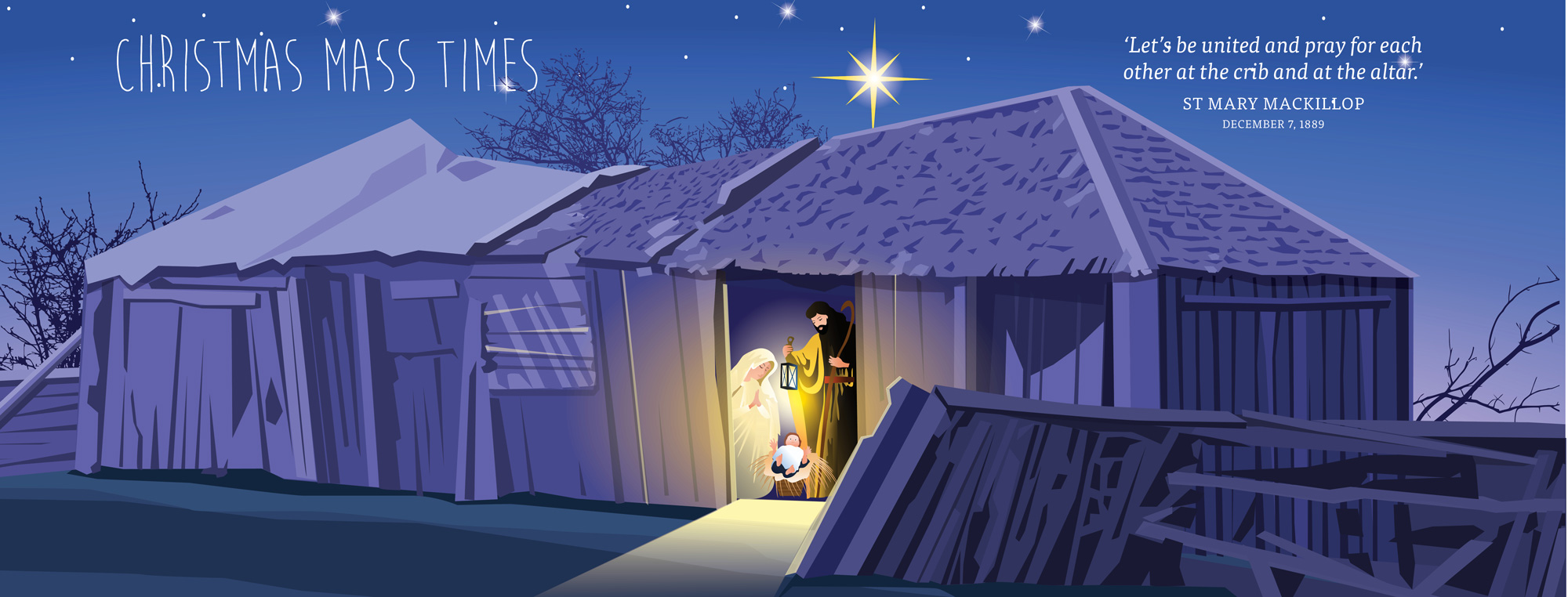 Christmas Mass and Reconciliation Times 2017